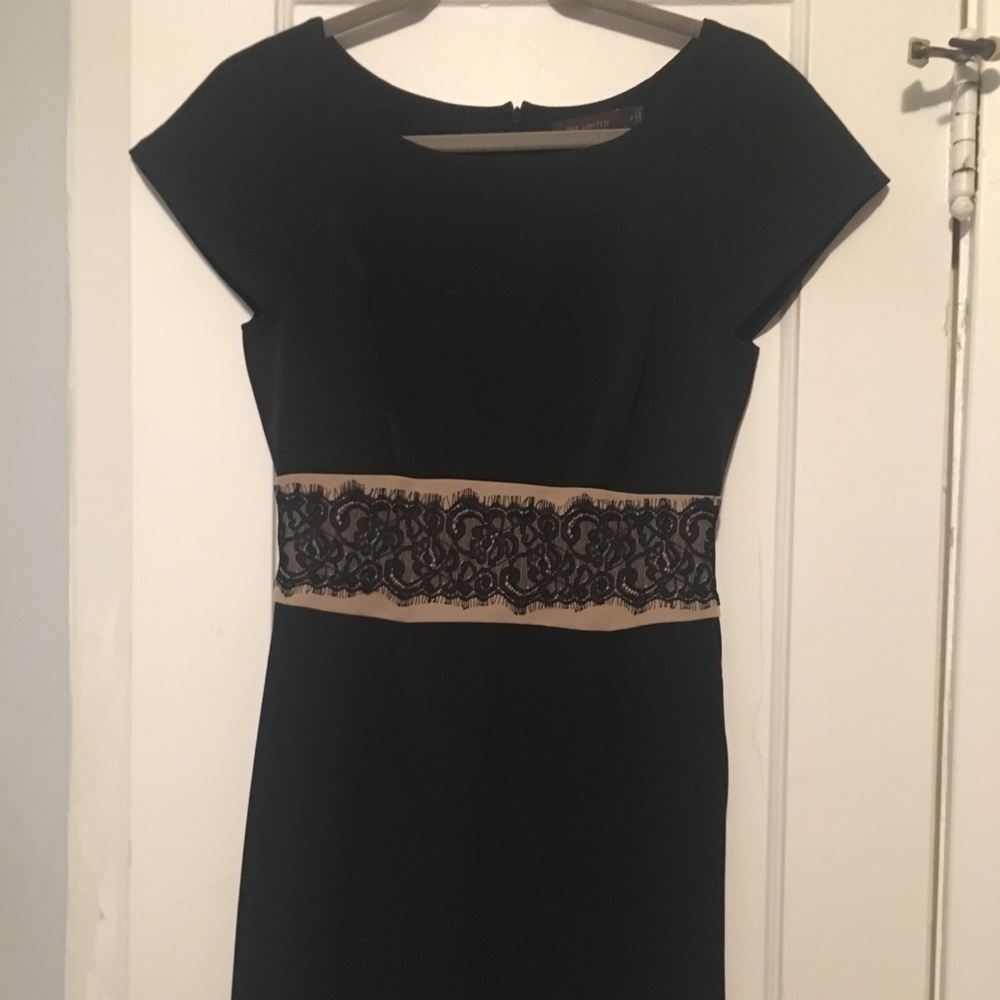 LBD with lace midsection